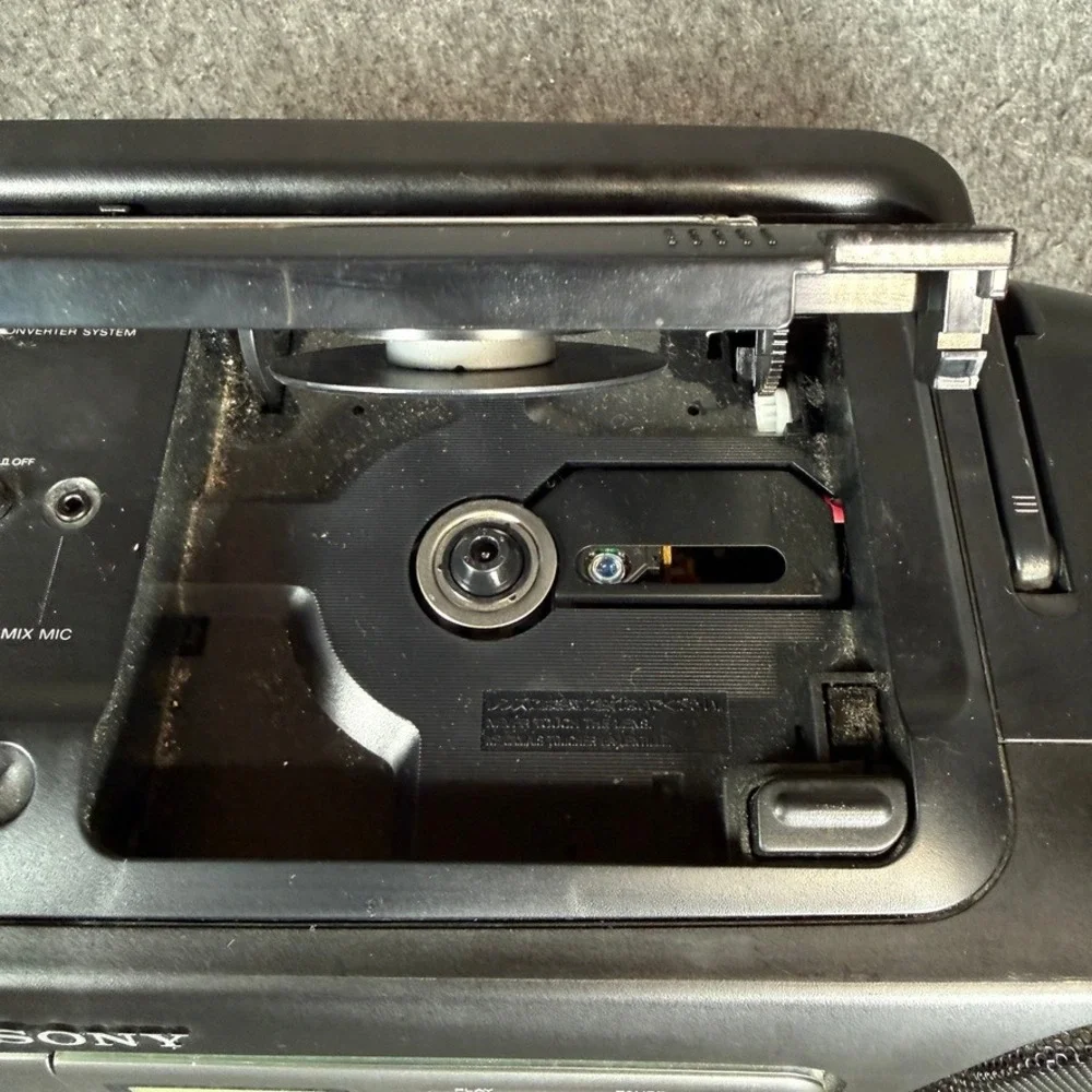 Sony CFD-S9 CD Radio Cassette‎ Boombox – Untested – For Parts or Repair